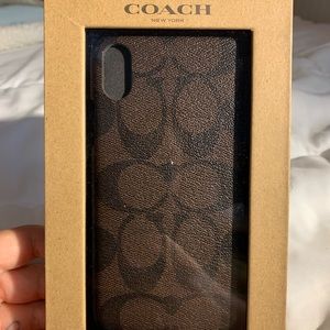 Coach iPhone X case